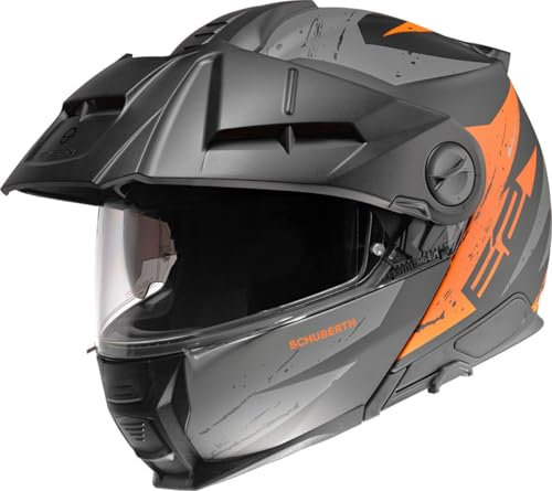 SCHUBERTH HELMET E2 ECE DEKOR EXPLORER ORANGE 57 (M)