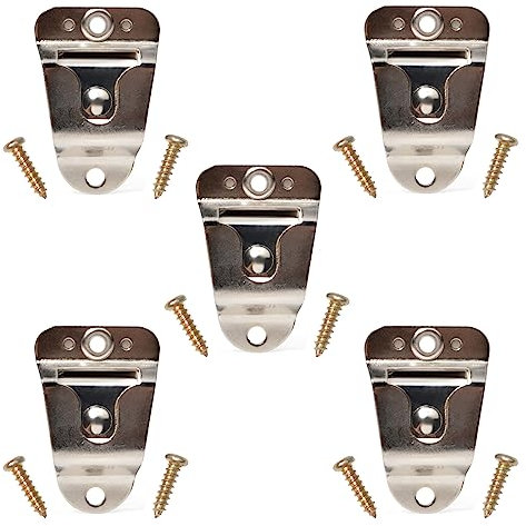 HYS CB, amateur & PMR soporte de micrófono de teléfono móvil, soporte de montaje de micrófono, abrazaderas de suspensión de clip con tornillos (1 pieza, tipo-1) (5)