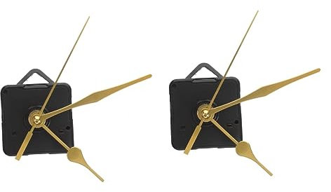 DOITOOL 4sätze Uhrwerk Ersatzteile Geräuschloser Quarzmechanismus Für Wanduhr Langlebig Für Individuelle Uhrenprojekte Für -uhrmacher Und Bastelarbeiten