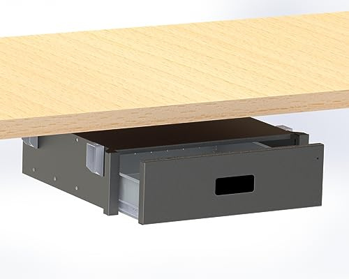 Compac Sys Werkbank Unterbauschrank (Schwarz RAL 9005, 450x500x130mm (T/B/H))