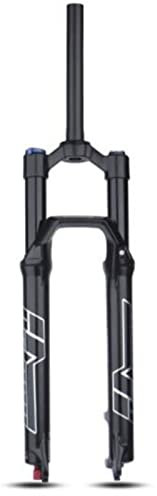 ZECHAO 27,5/29in MTB Luft Federgabel,120/140mm Federweg MTB Bike Vordergabel 9mm Schnellspanner Manuelle Verriegelung/Fernverriegelung Fahrrad Federgabel (Color : Manual Lock-140mm, Size : 29inch)