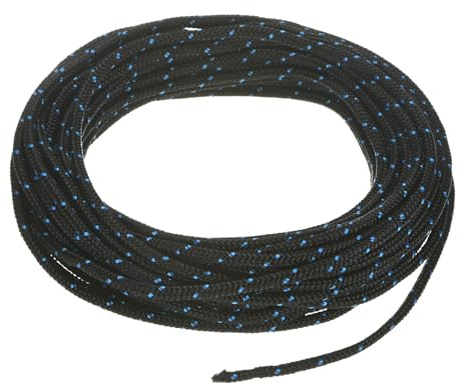 M METERXITY Cordino Avviamento Strappo Avviatore Strappo 3.5mm 10m Cordino Avviamento Strappo Nylon Cordino Avviamento Strappo Tosaerba/Sega/Decespugliatore/Tagliaerba [Nero Blu]