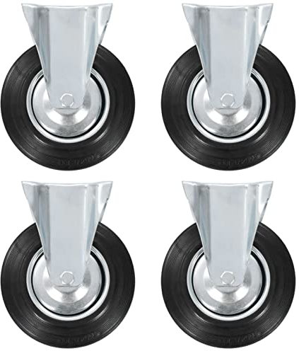 Gecheer Rotelle Fisse 4 pz 200 mm,P143453