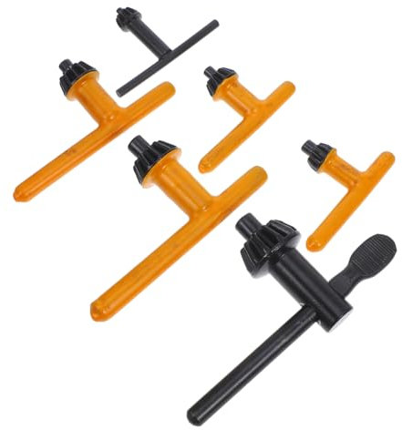 SHINEOFI Lot De 6 Clés De Mandrin Pour Perceuse À Colonne Accessoires En Acier