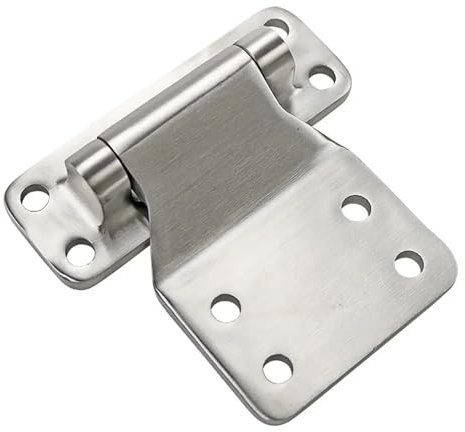 Bisagra grande de acero inoxidable for maquinaria pesada, caja de equipo, puerta, bisagra, accesorios de puerta, 1 unidad