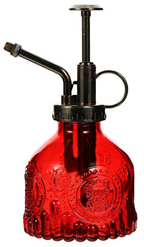 Luxshiny Rociador de Agua para Plantas Atomizador de Pequeño Botella Rociadora de 300Ml Regadera Manual para Riego de Macetas Diseño a Prueba de Fugas y Ergonómico