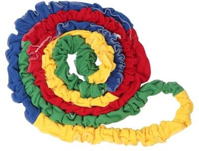 Wdbild Bucle elástico de ejercicio para juegos de coordinación de jardín de infantes y equipo de entrenamiento familiar apto para viajes, equipo de entrenamiento físico de jardín de infantes