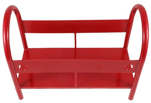 ANDRESLAD Base per Estintore in Plastica Resistente Supporto da Pavimento Compatto per Estintori 3-5 Kg Kit di Montaggio Stabile per Casa e Ufficio