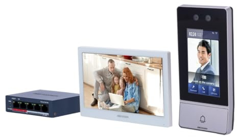 Kit de Videoportero IP Hikvision 2MP WiFi PoE IP65 - DS-KIS902-S