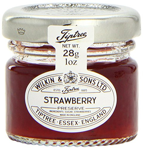 Tiptree Strawberry Preserve Minis, 1-Ounce Jars (Pack of 72)