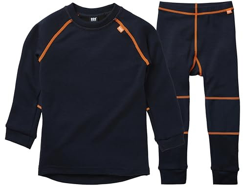 Helly Hansen Kids HH LIFA Merino Set Ensemble Chemise et Pantalon Mixte Enfant, Bleu, 6