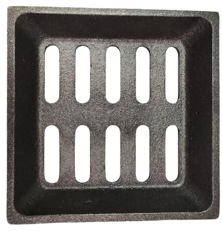 Grille à cendres pour poêles à cheminée Kiruna 6 de Oranier - fonte - dimensions d'encastrement parfaitement adaptées