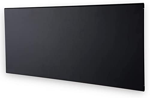 Adax Neo H - Convettore da parete Wifi con Termostato | Controllo smartphone | Termosifone Elettrico | Stufetta Elettrica Basso Consumo | Altezza 330 mm | Stufa Elettrica 400W | KWT Nero | IP24C