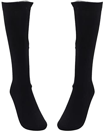 Beheizbare Socken für Männer und Frauen, Waschbare, Wiederverwendbare Baumwolle, 3 Heizstufen, Wiederaufladbare, Elektrisch Beheizte Socken, Fußwärmer für Kaltes Wetter, Zum
