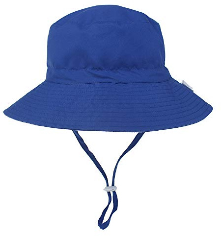 DRESHOW Gorro de Sol para Bebé Gorro Bebe Verano Gorros Proteccion Solar UV Bebe Niño Niña Gorra Playa con Correa Ajustable para la Barbilla UPF 50+