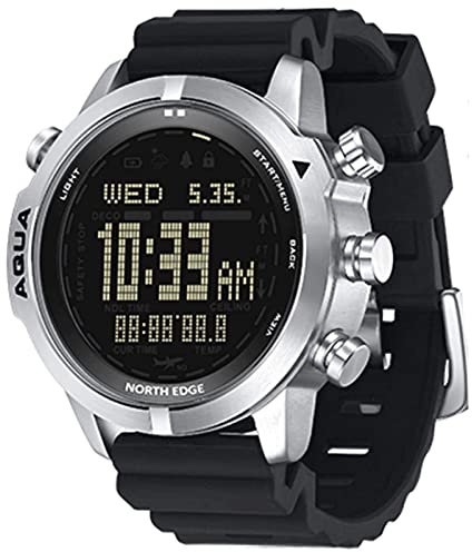 OLOTU Multifunctional Dive Computer Watch, Altimeter Barometer Compass Temperature Electronic Watch, Sport Digital Wrist Watch