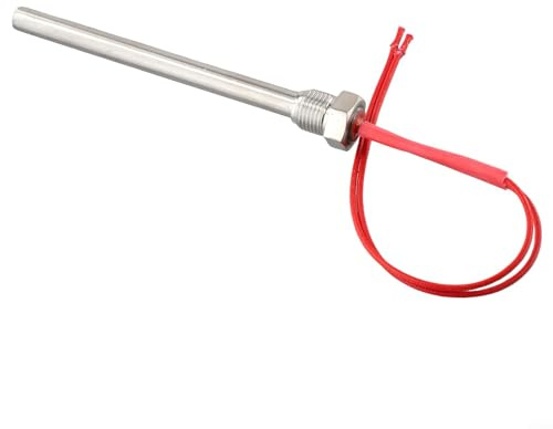 Zoegneer Zündstab aus Edelstahl, Kamin, Grill, Herd, Heizstab, Kamin, Zubehör, 220 V (150 x 10 mm)