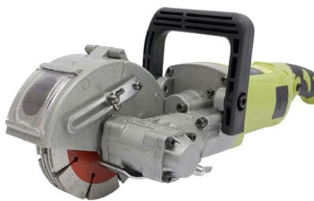 Electric Wall Chaser Groove Cutting Slotting Machine Brick Concrete Cutter Saw Slotter Blade 120mm Saw Blade 4000W 6000 r/min for Groove The Reinforcement Marble red Bricks Walls Floors etc