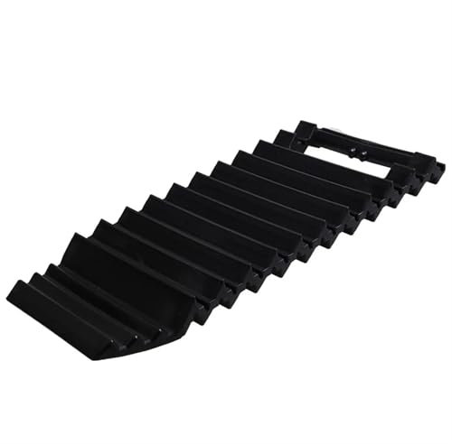 NihaoWXM Sandbleche Offroad 2pc Auto Reifen Anti-Skid Ketten Traktion Matte Bord Tracks Schnee Kette Schaufel 4x4 Zubehör Off Road Ketten for Räder Auto