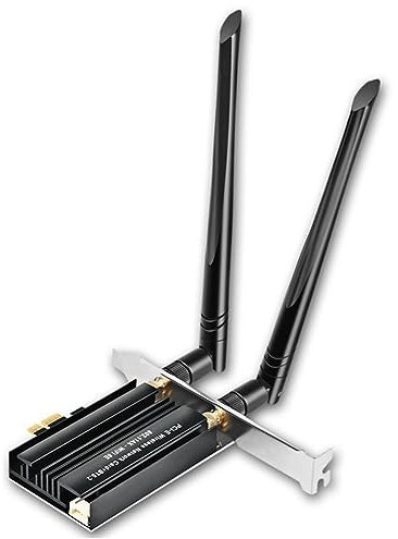 Lonrtesw Antenna Wireless WiFi6E Scheda di Rete WiFi6E 3000Mbps 2.4G 5G 6GHz Bluetooth 5.2 Adattatore LAN Wireless Tri-Band USB3.0 Ricevitore WiFi per DesktopComputer Laptop
