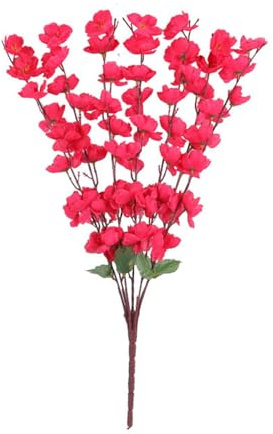 7 Fork Artificial Flower Decoration Garden Artificial Fake Flowers