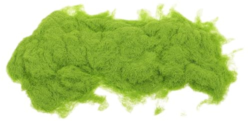 MUELODSIC Polvo de Césped Artificial para Maquetas Arquitectura Adhesivo Seguro Flocking Realista Fácil de Recortar para Modelismo y Decoración