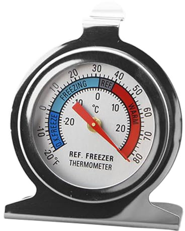 Indicateur de température du four – thermomètre de cuisine debout, acier inoxydable, mesure précise, compacte, facile à transporter, voyage, pique-nique, barbecue | outil Pe