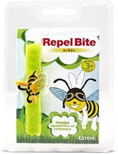 Repel Bite Niños Pulsera Citronela