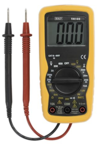 Sealey TM100 professionnel multimètre numérique 6 Fonction