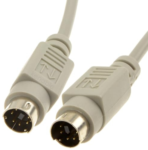 kenable PS2 Switchbox câble 6 Broches mini DIN Mâle Fiche Vers Fiche 2 m [2 mètre/2m]