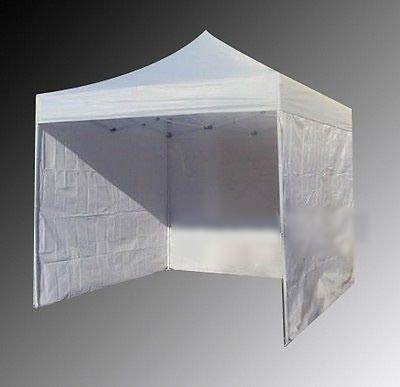 Bastionshop - Pavillon Zelt, Faltpavillon, Partyzelt, Grillpavillon mit Rahmen aus Stahl - Marktstand ideal für Märkte, in 60 Sekunden gebaut - für Freien, Garten, Party, Hochzeit - 3x4,5m - Beige