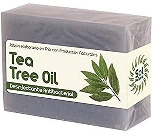 SOLNATURAL Jabón de árbol del té en Pastilla 100g