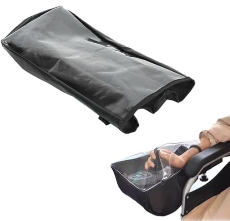 Joystick-Abdeckung für Elektrorollstühle für ältere und behinderte Menschen – PVC-Schutz für Armbedienfeld des Elektrorollstuhls, wasserdicht
