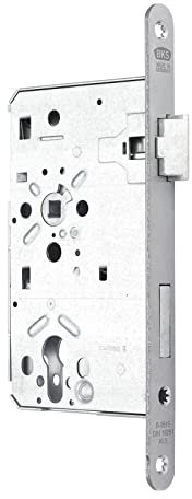 BKS Türschloss PZ-Schloss Klasse 3 Dornmaß 65 mm Stulp 20 mm DIN Rechts Entfernung 72 mm Einsteckschloss von SOTECH für Haustüren