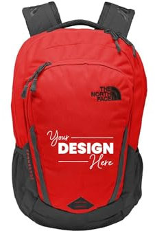 The North Face Rage Red/Asphalt Grey Connector Zaino NF0A3KX802D1, Rosso Rage / Grigio asfalto, L
