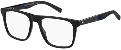 Tommy Hilfiger Th 2045 807/19 BLACK Eyewear Men Acetate, Standard, 53