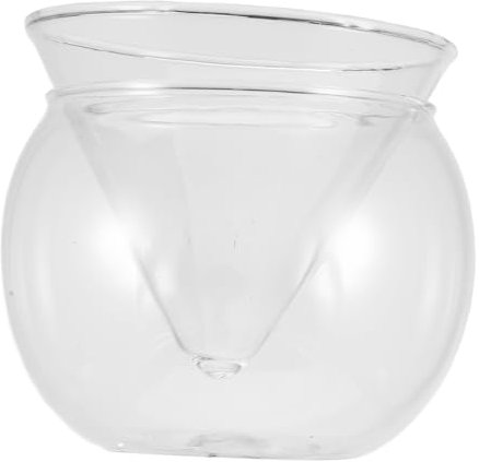 HOLIDYOYO Cocktail Cup for Bar Creative Cocktail Glass Round Shape Martini Shot Glass