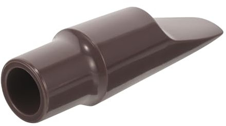 ibasenice Saxophon Mundstück Für Anfänger Musikalisches Zubehör Robustes Design Klarer Klang Für Einsteiger Geeignet Für Altsaxophon in Braun