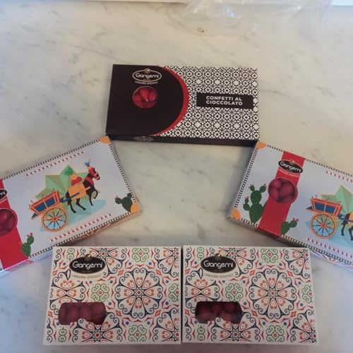 Gangemi Assortimento di Confetti Artigianali, colore rosso