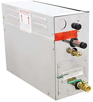 Chauffage de piscine, 6 kW Générateur de vapeur Sauna Salle Machine à vapeur humide Sauna Affichage numérique à vapeur humide Contrôle externe STEAT FAST FAST for SAUNA HOME SPA Pour piscine hors sol
