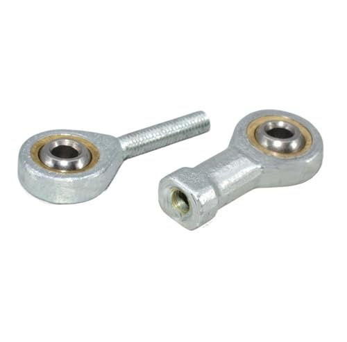 Cojinetes esféricos for extremos de varilla, 5 mm, 6 mm, 8 mm, 10 mm, 12 mm, macho/hembra, SA, SI, T/K, rótula, cojinete de extremo de varilla roscado métrico, junta de ojo de pez(SI10 10mm)