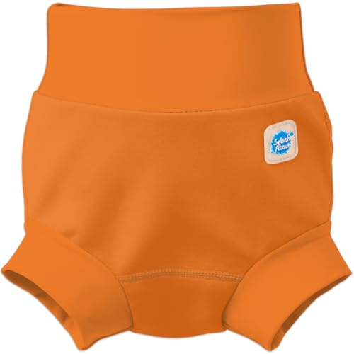 Splash About Happy Nappy Pannolino da Bagno per Bambino e Neonato, Arancione, 12-24 Mesi Unisex-Bimbi