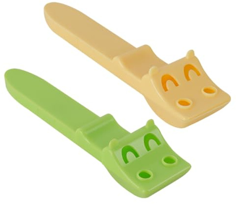 ROMISBABA Medidoras de Sal y Condimentos 2 G Juego 2 Piezas Verde Amarillo para Cocina Hogar y Preparación de Alimentos