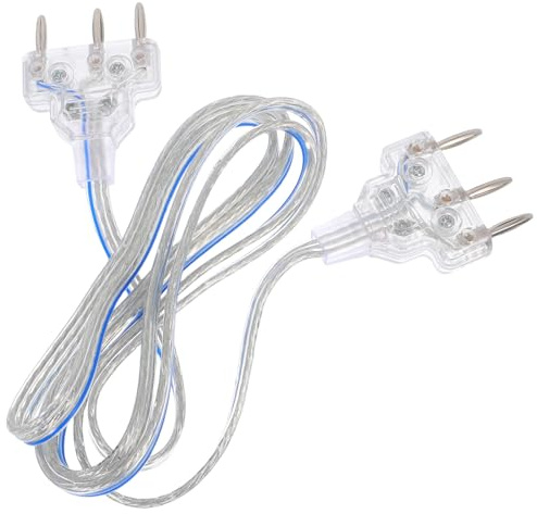 Healvian Fechtsignalschnur für Florett und Degen Transparentes Kabel mit Kopfclipdraht Hochleistungsleiter für und Erwachsene Fechttraining und Wettkampf
