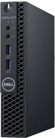 Dell OptiPlex 3070 Micro - Intel i5-9500T 6 Core 2.20 Ghz - Ram 8 GB SSD 256Gb - HDMI Disp Port - Mini Pc Pronto all'uso con Win 11 e Libre Office (Ricondizionato)