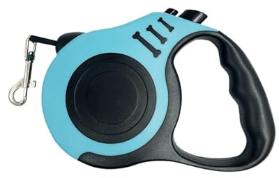 3.m 5m Hundeleine for kleine mittelgroße Hunde, automatisch einziehbares Nylonseil, Katzenleine, Verlängerung, for Welpen, Spaziergänge, Laufen, Haustierbedarf
