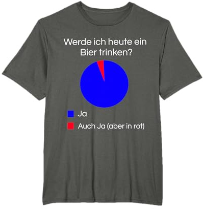 Lustiges Bier Shirt I Alkohol Trinken Party Fest Wein T-Shirt