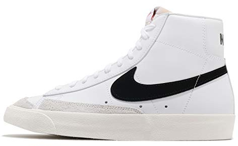 NIKE Herren Blazer MID '77 VNTG Sneaker, Weiß White Black 000, 37.5 EU