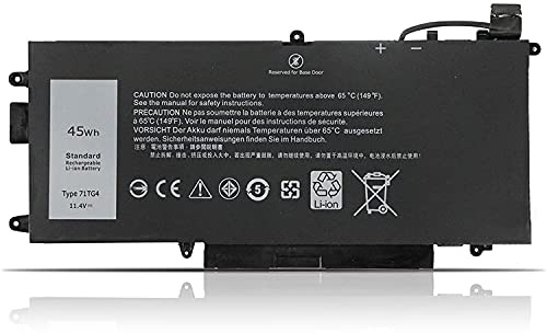 K KYUER 45Wh 71TG4 Batteria per Dell Latitude 12 5000 5289 13 7000 7389 7390 13 13.3 P29S001 P29S002 2-in-1 Business Series 071TG4 K5XWW X49C1 0X49C1 725KY N18GG CFX97 3745mAh Notebook Battery