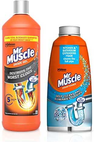 Mr Muscle Foamer + Drain Gel (1L)